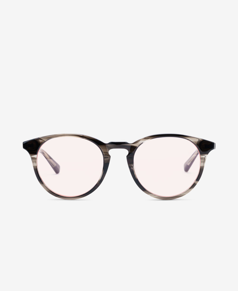 DEPP OPTICS - Cloudy Grey Peach-red tint