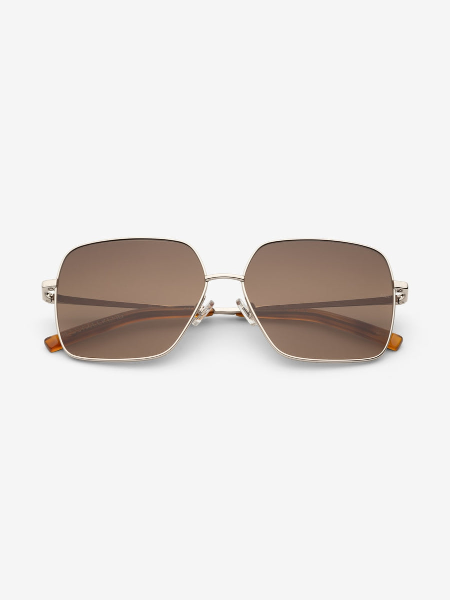 AREL - Shiny Silver Deep Brown Gradient