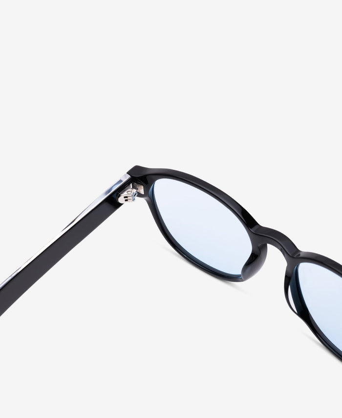 RYAN REVEAL - Black / Transparent Blue tint