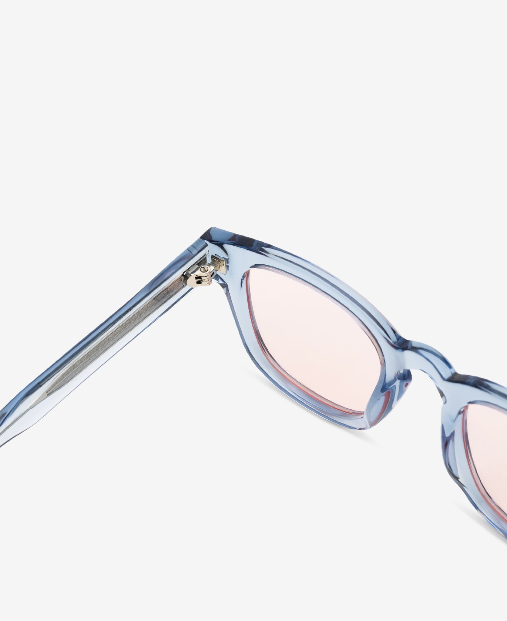 AUSTIN REVEAL - Transparent Blue / Transparent Peach-red tint