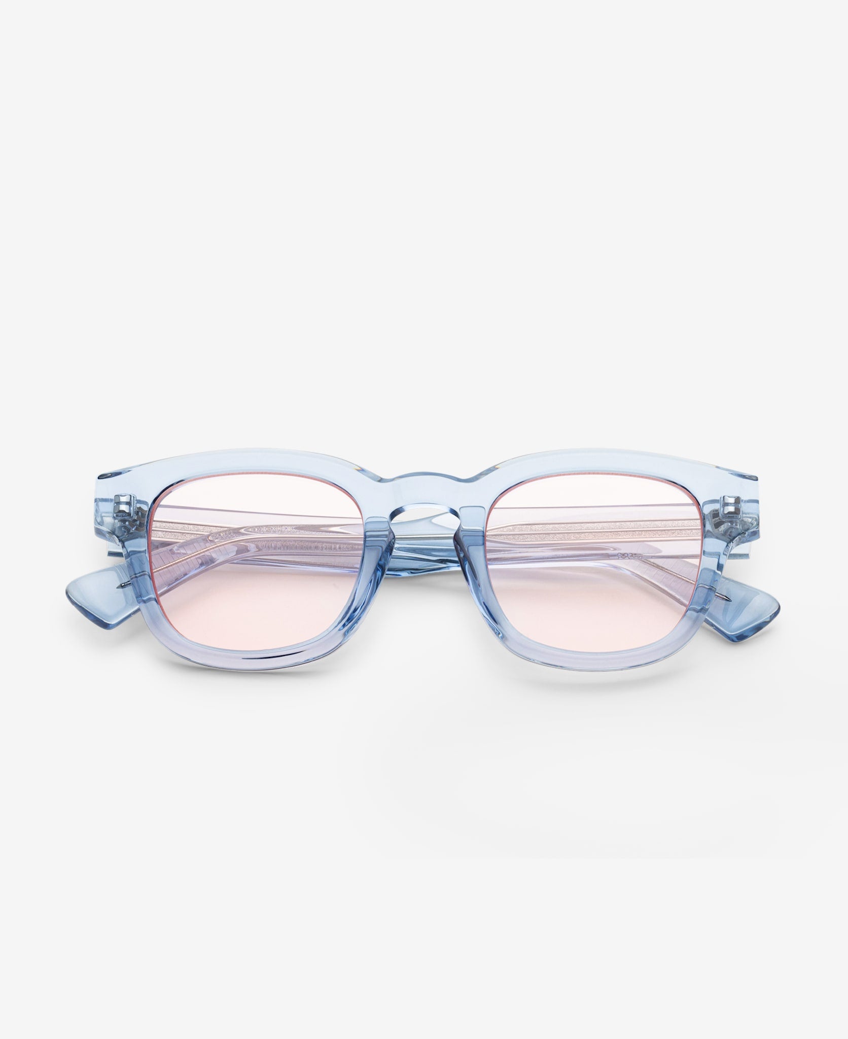 AUSTIN REVEAL - Transparent Blue / Transparent Peach-red tint