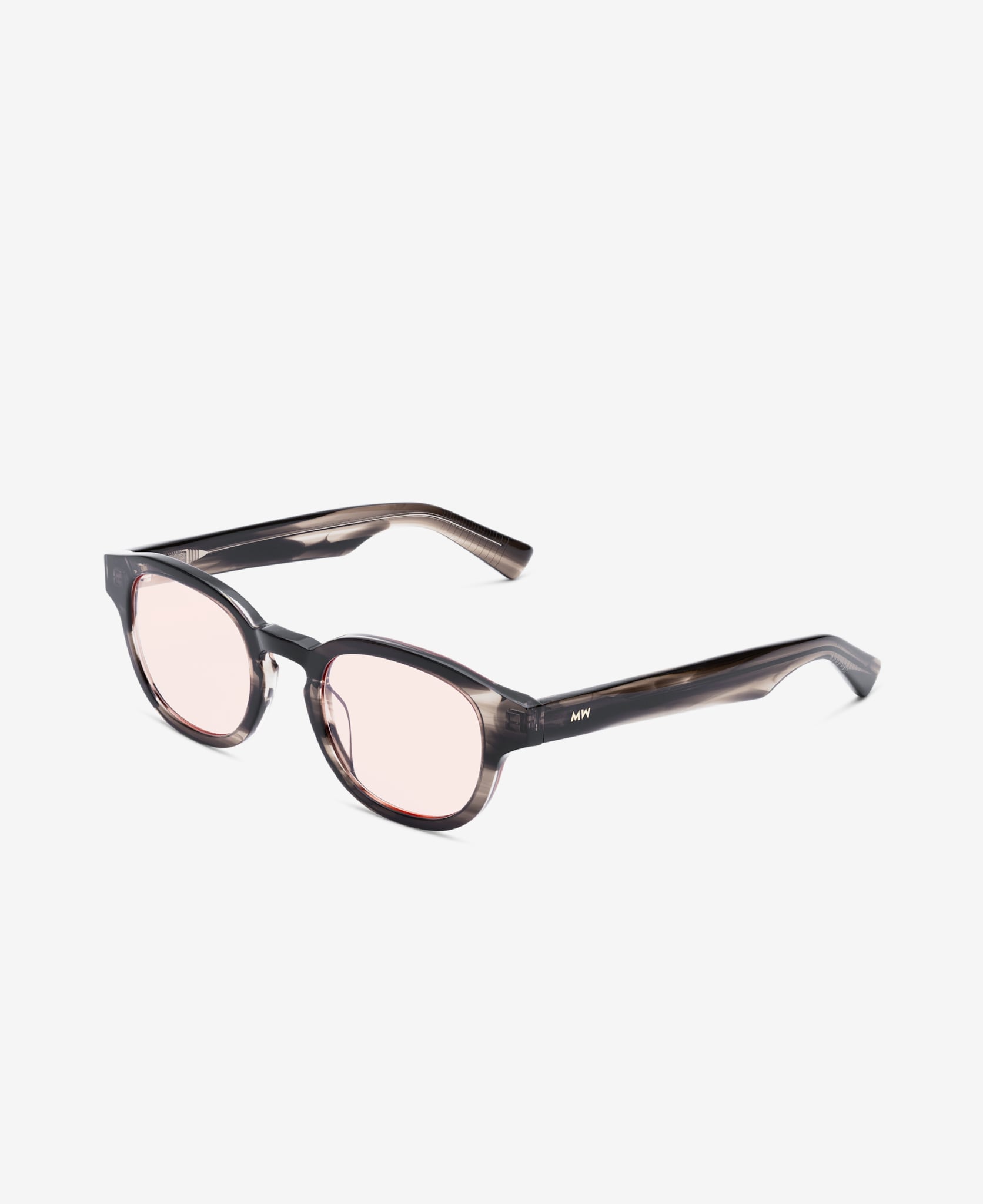 BILLE OPTICS - Cloudy Grey Peach-red tint