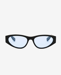 Black / Transparent Blue tint