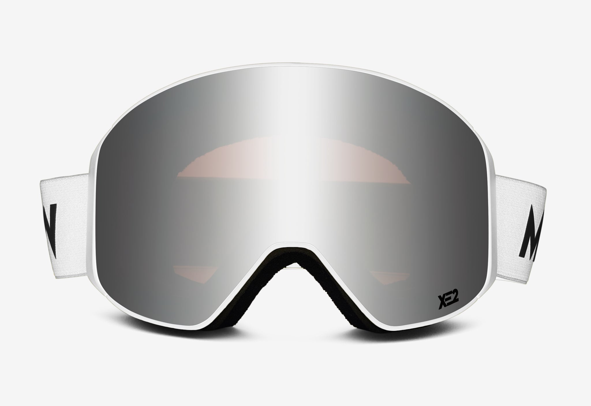 CLEAR XE2 - White Silver Mirrored