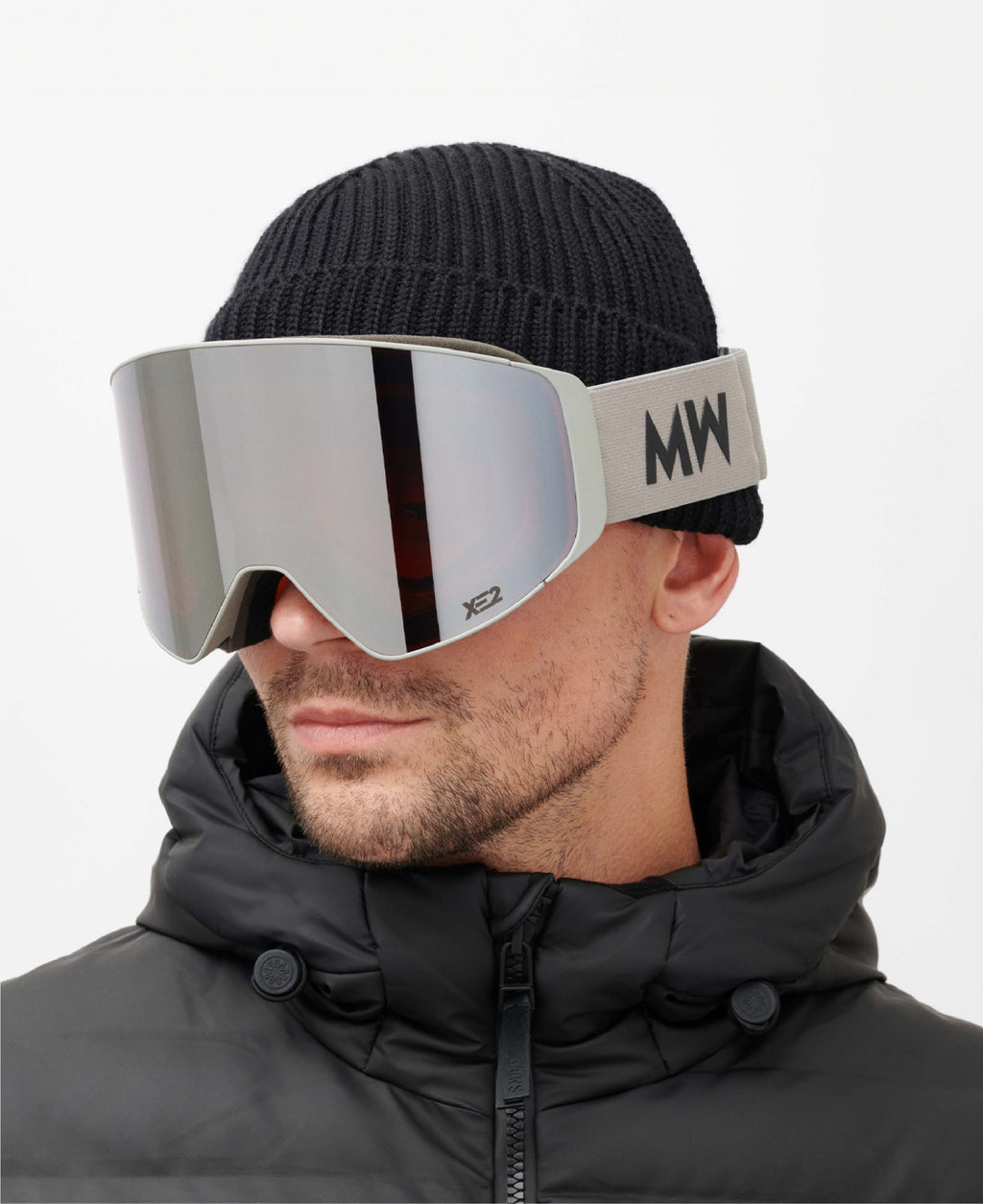 CLEAR XE2 - Light Grey Silver Mirrored