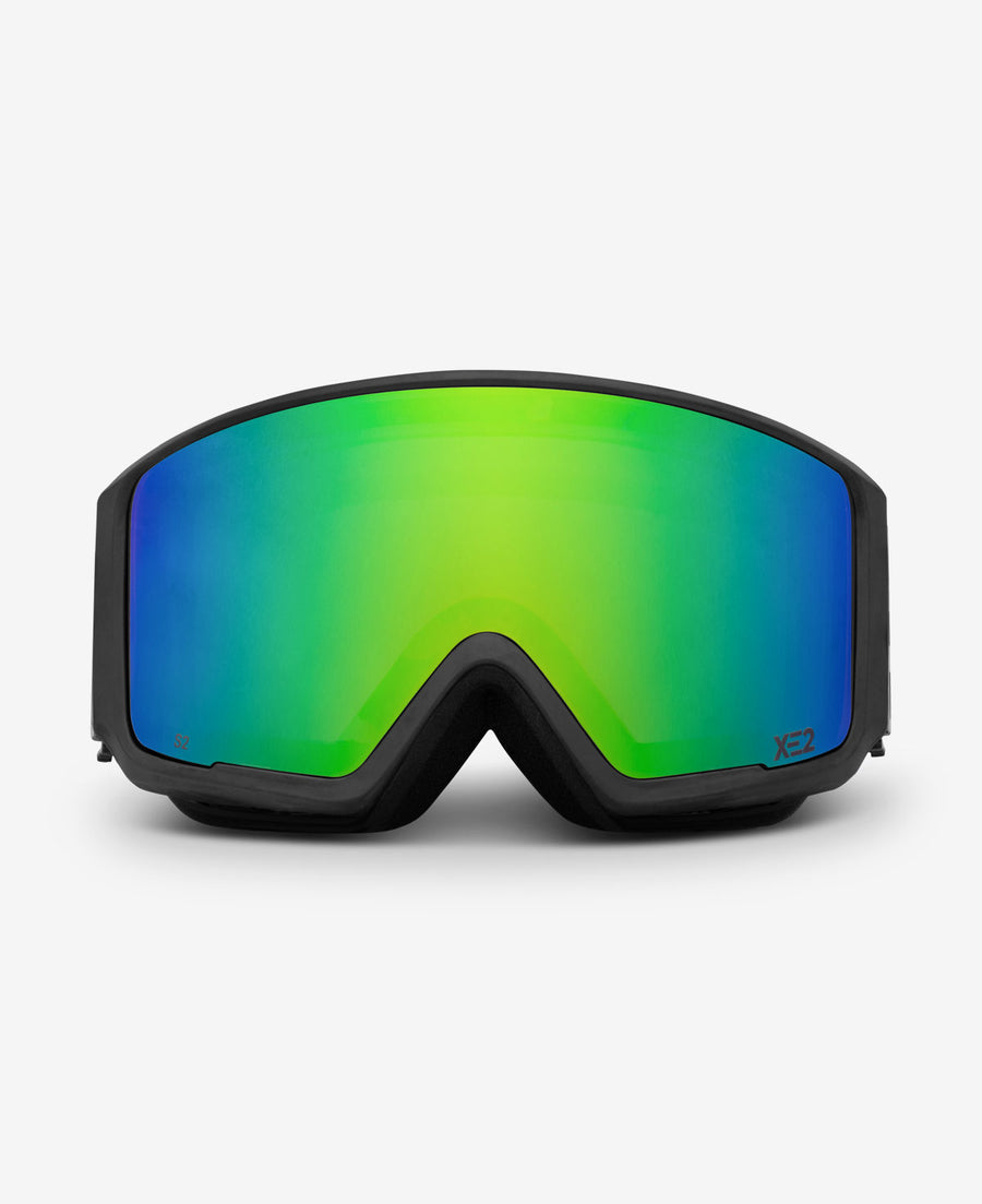FLIP XE2 - Black Green Mirrored