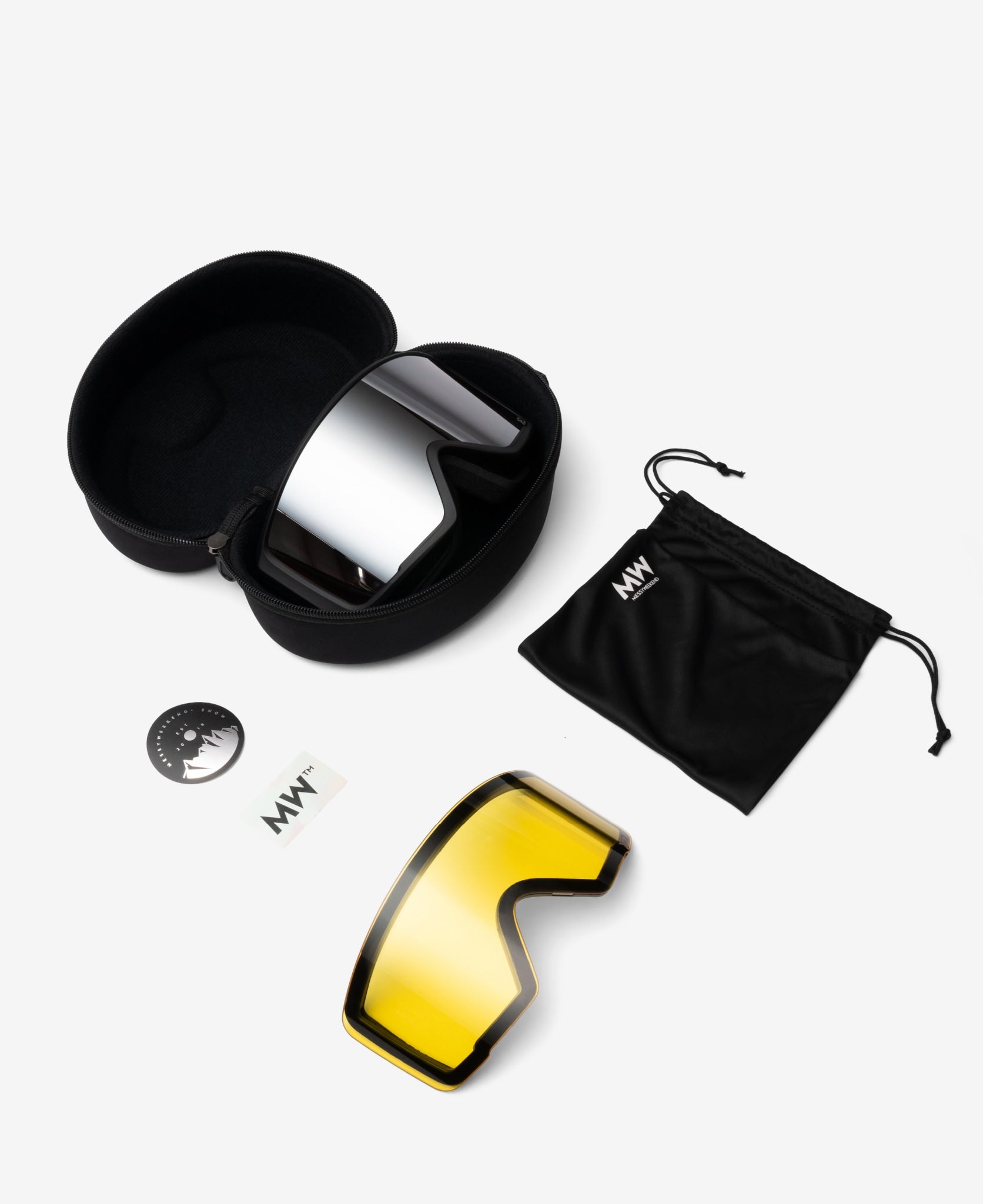 FLIP Grey Silver Goggles | MESSYWEEKEND – MessyWeekend DK