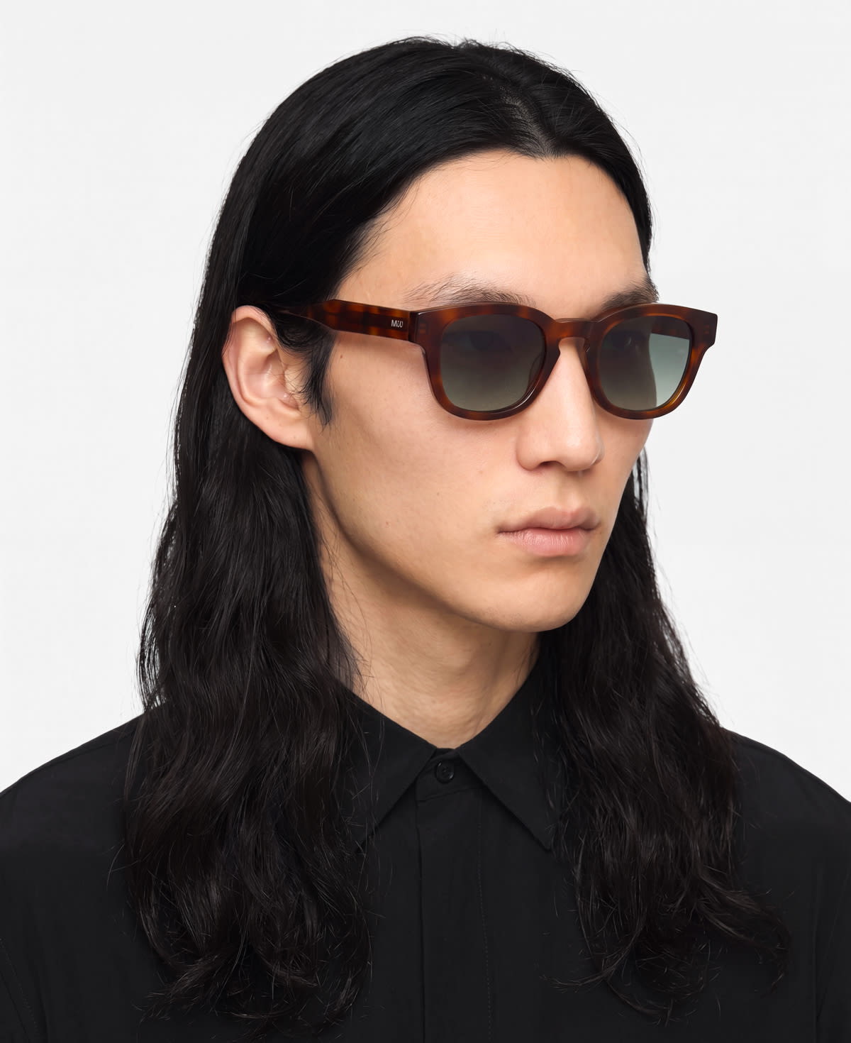 TEO - Burnt Havana Deep Green Gradient