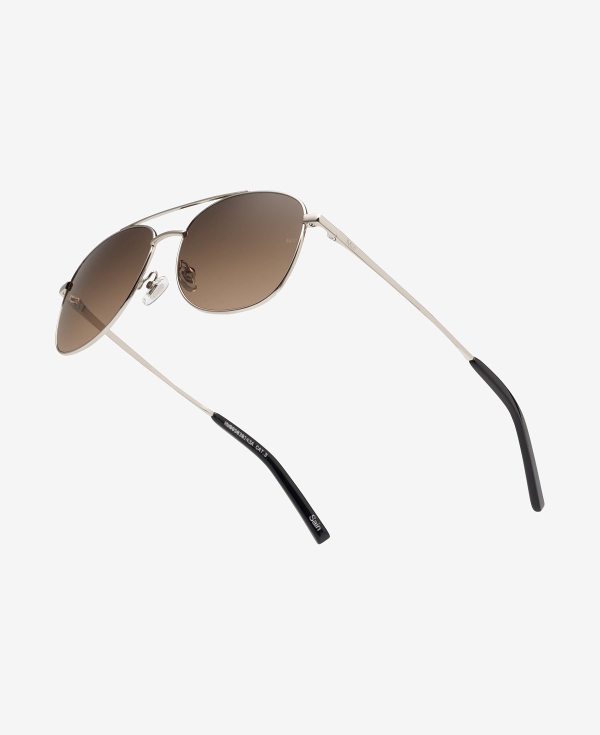 SAIN - Shiny Silver Deep Brown Gradient