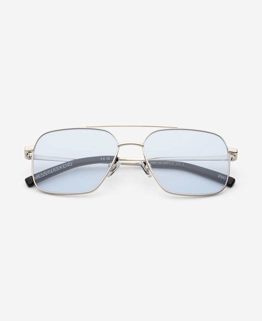 VEO - Shiny Silver Soft Blue