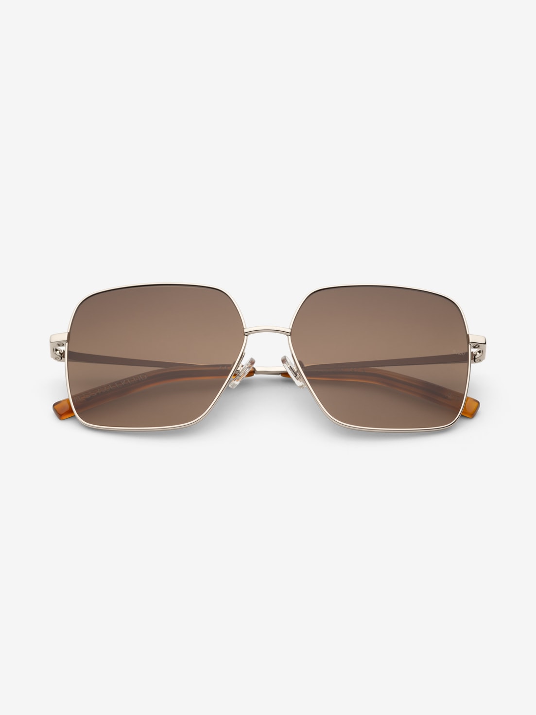 AREL - Shiny Silver Deep Brown Gradient