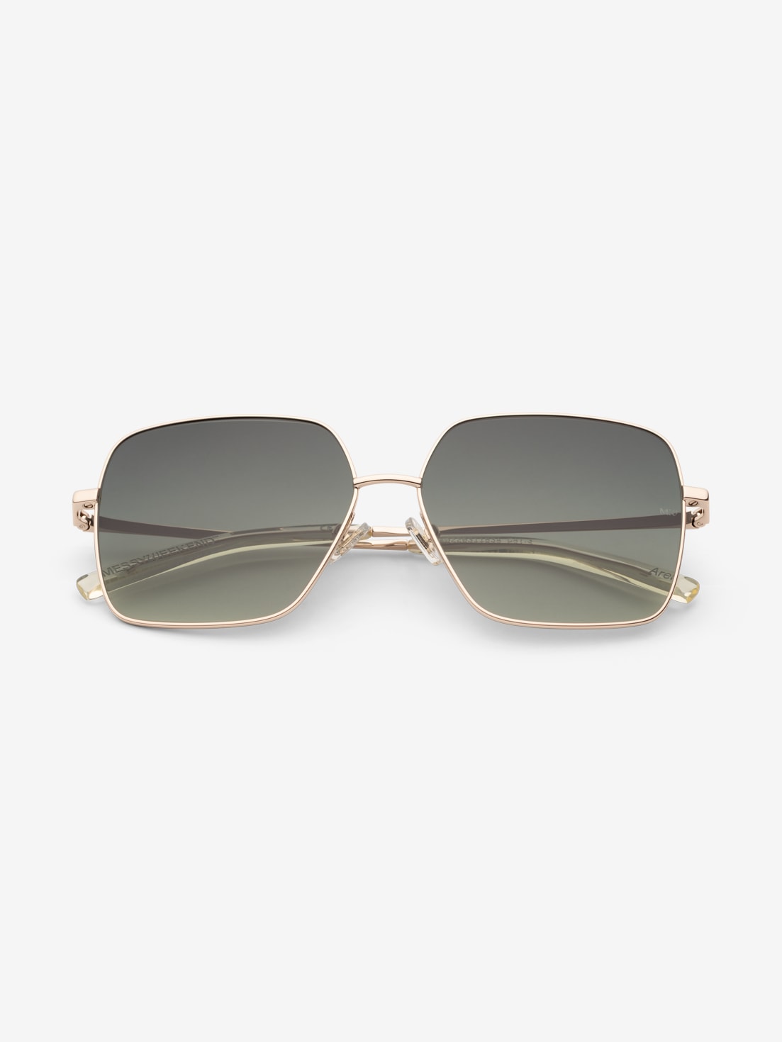 AREL - Shiny Gold Deep Green Gradient