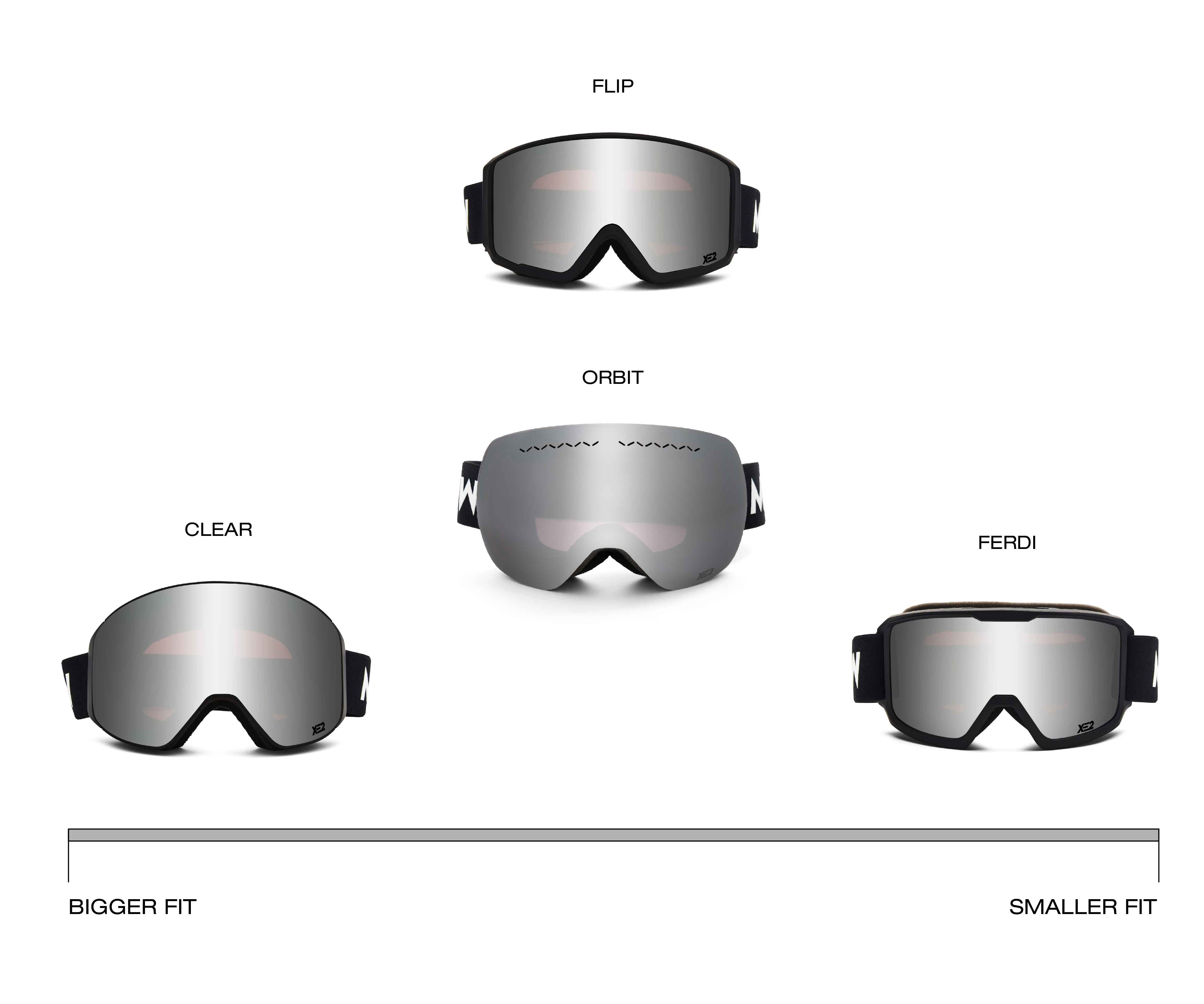 Skibriller XE2 og XEp | MessyWeekend