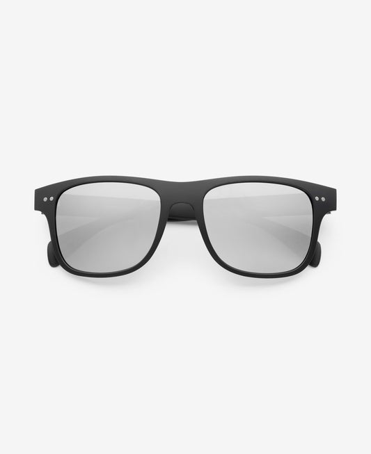 TEMPO - Black Silver MIrrored Polarized